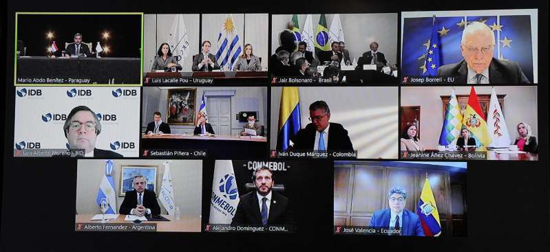 Before the parliamentary session: broad front against Mercosur