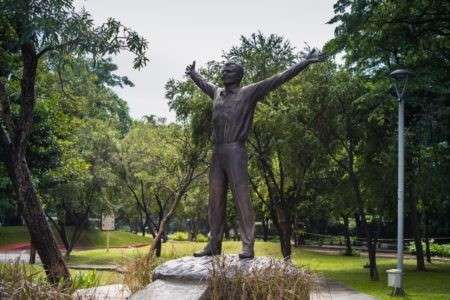 Monument to Yuri Gagarin unveiled in the Indonesian capital (PHOTOS)