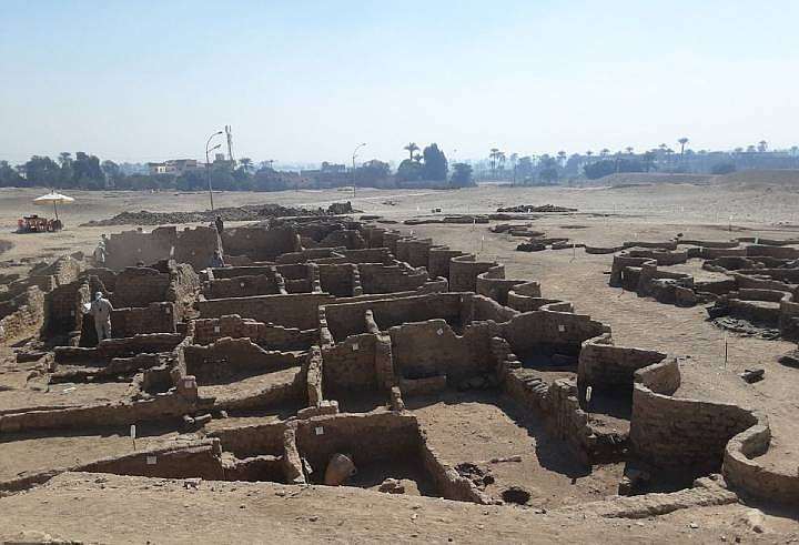 Egyptian archaeologists discover the Lost City of Gold, abandoned 3,500 years ago