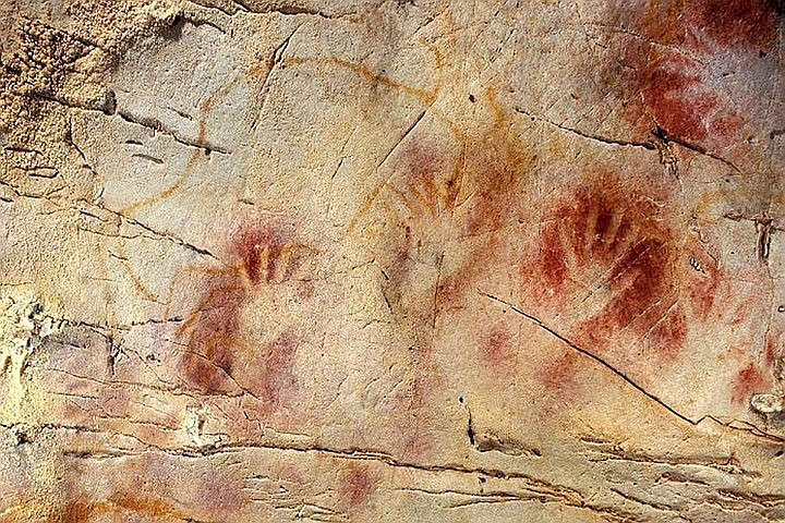 Cave paintings were created by primitive people under the influence of hallucinations