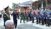 At festive venues in Minsk, the atmosphere of victorious May was recreated