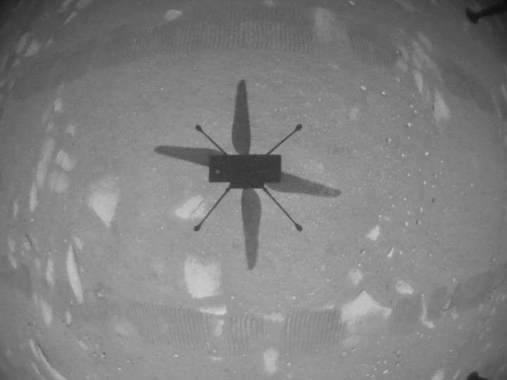 Ingenuity helicopter flies to a new location on Mars for the first time