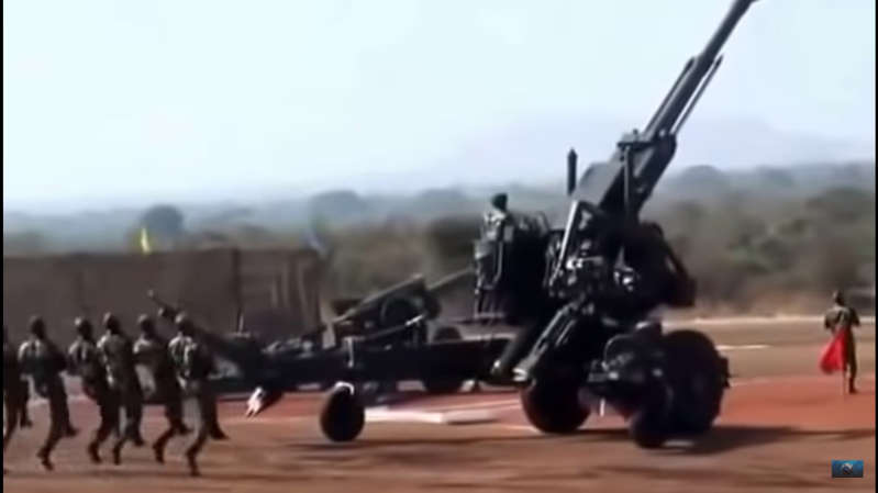 Indians deploy a formidable cannon at military exercises (incredibly funny video)