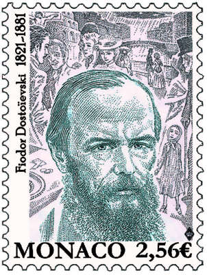 How was Dostoevsky's 200th birthday celebrated in Monaco?