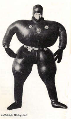 What the first wetsuits looked like (scary photos)