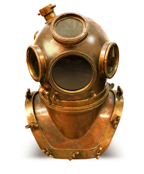 What the first wetsuits looked like (scary photos)