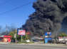 A poultry farm is on fire in the Chelyabinsk region