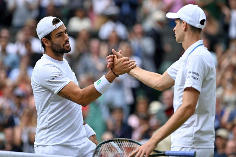 Pure emotions: Berrettini is in the Wimbledon final