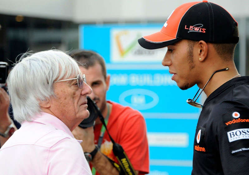 Hamilton counters Ecclestone: