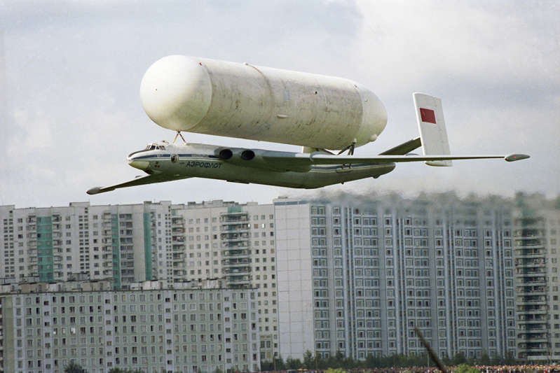 The Story of One Photo: Soviet Atlant Carrying a Space Rocket Tank, 1981