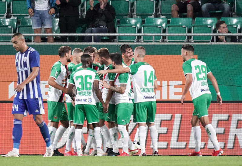 Clear home win against Famagusta: Rapid celebrates in the EL qualification