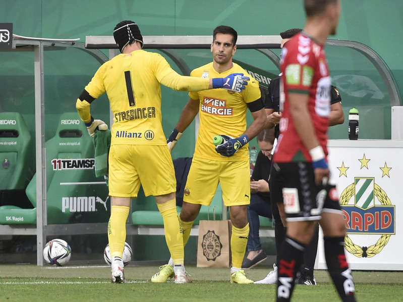 Clear rapid victory against Ried, Austria fought 2-2 at Sturm Graz