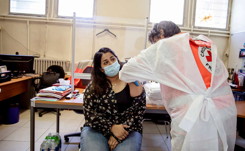 In the European Union, 70% of the adult population has been fully vaccinated