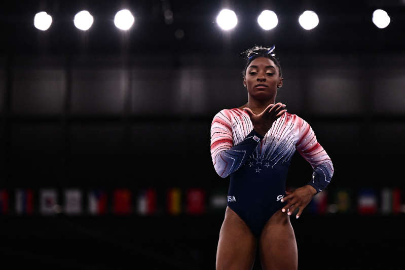 Back on the Olympic stage: US superstar Biles takes bronze