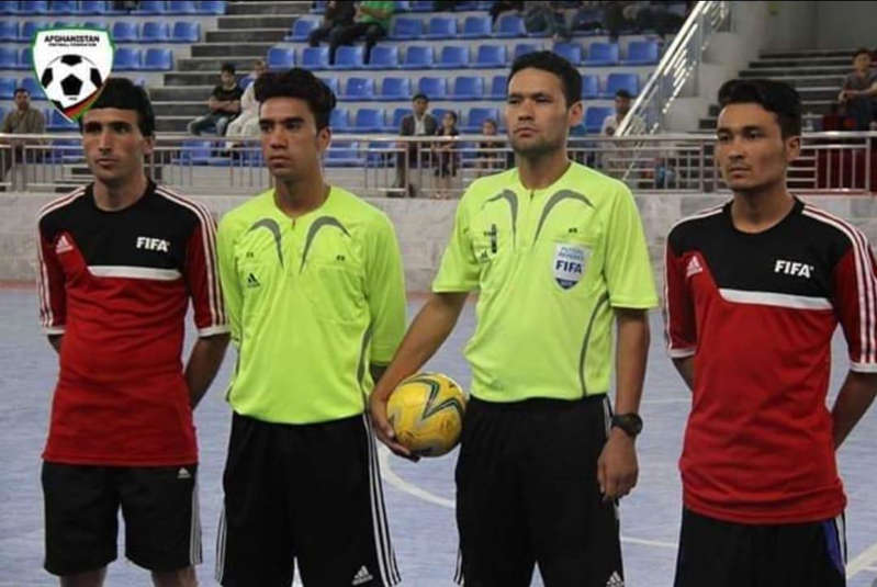 Afghan FIFA referee lives in the misery camp