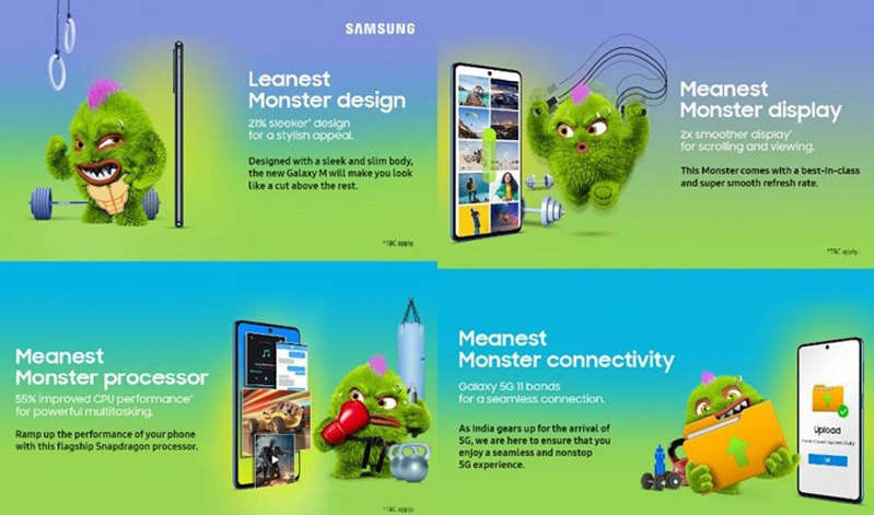 Revealed the characteristics of Samsung Galaxy M52 5G - a monster of autonomy with a powerful SoC and a cool display