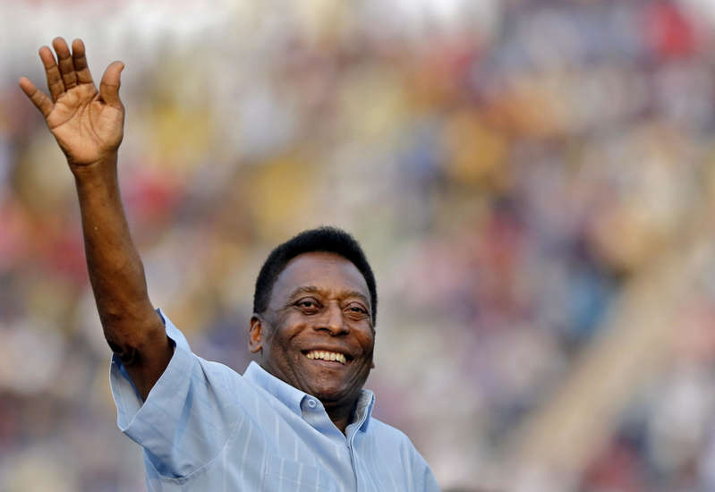 Cryptic message from Brazil's football legend Pele