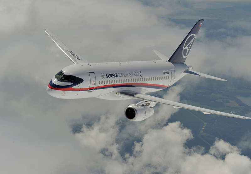 1 billion rubles will be spent on testing a superjet with a Russian engine