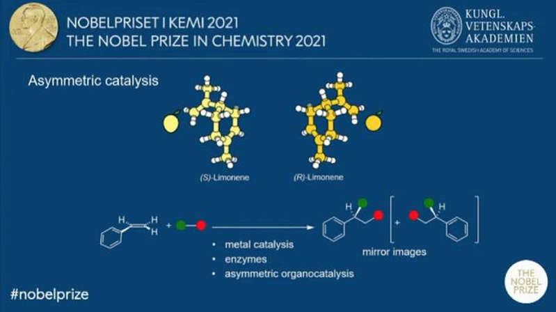 2021 Nobel Prize in Chemistry awarded for molecular constructor