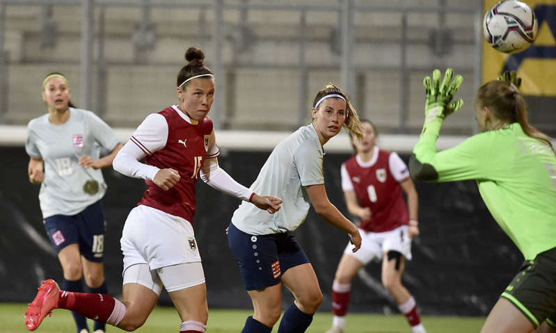 ÖFB women also shoot down Luxembourg