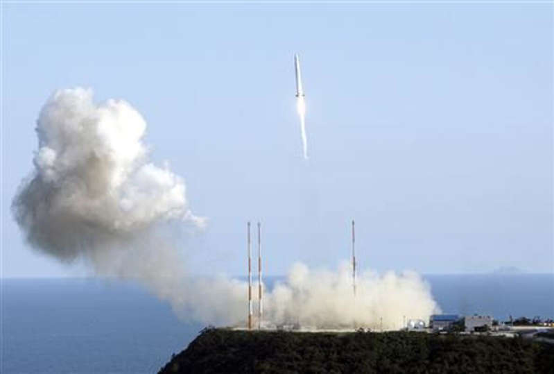 Video of the launch of South Korea's first launch vehicle, Nuri, has appeared