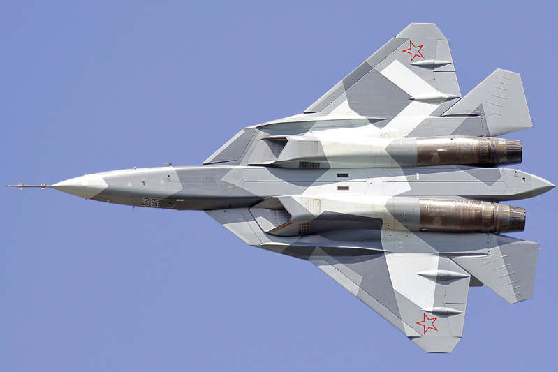 Russian Su-57 compared with American fighters