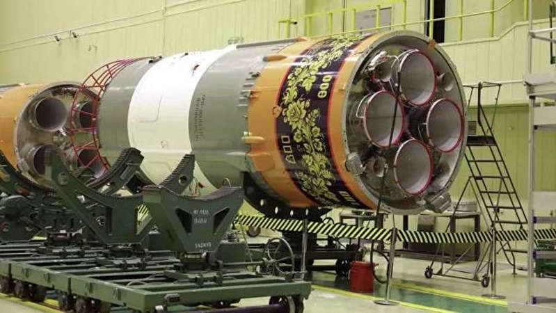 A rocket decorated with a Khokhloma will be launched from Baikonur