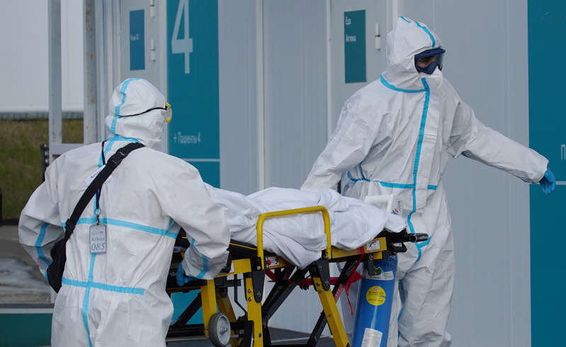 In Russia, recorded 1028 deaths of patients with COVID-19
