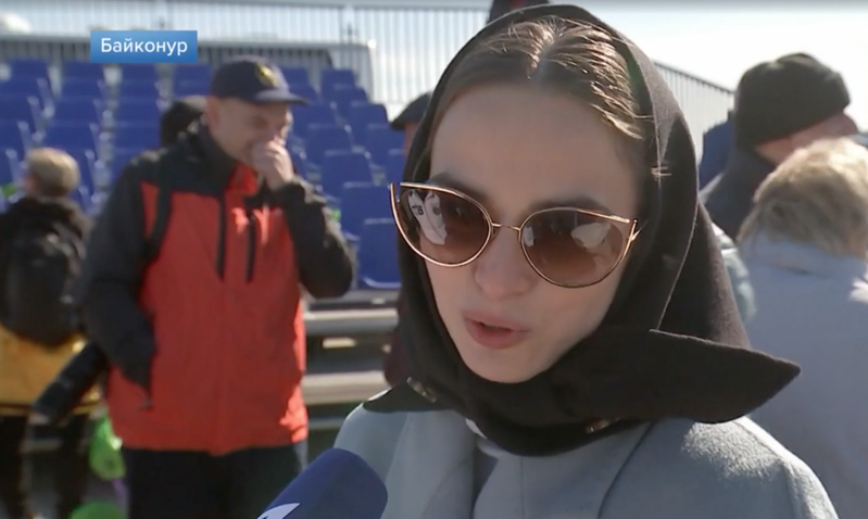 Klim's wife Shipenko came to Baikonur wearing a black scarf. Docking of the Soyuz MS-19 spacecraft with the ISS was problematic