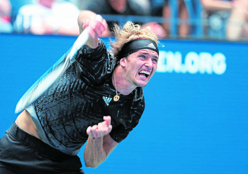 Zverev as a racket?