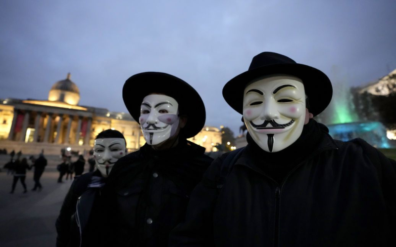 In London, anti-Axis protests ended with an attack on the police and arrests (photo, video)