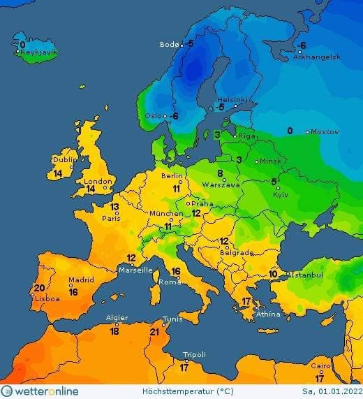 Freezing temperature and it rains like spring: weather forecast for January 1 