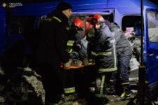 Minibus got into an accident near Ternopil , 10 victims 