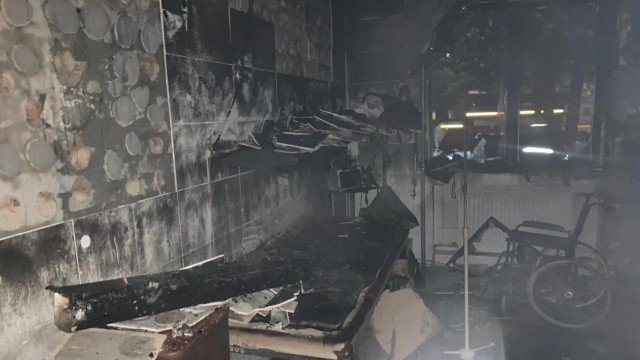 Police opened criminal proceedings due to a fire in a hospital in Kosovo 