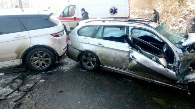 Car accident in Transcarpathia: seven people were hospitalized