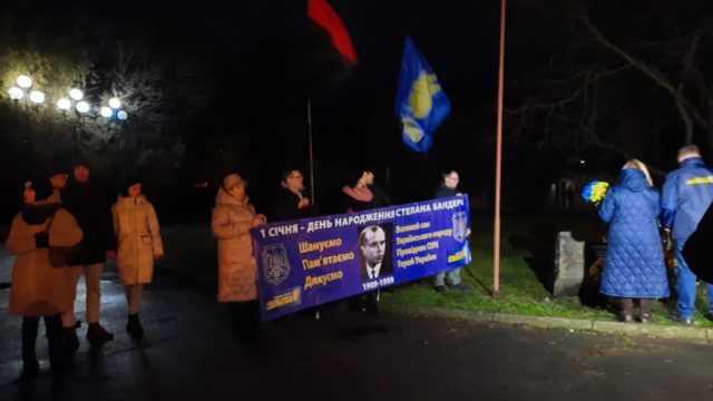  Marches for Stepan Bandera's birthday began in Kiev and other cities of Ukraine 