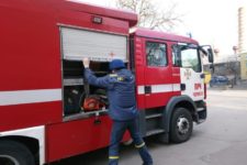 Two shells hit: SBU building on fire in Chernihiv