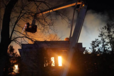 Fire in the Kiev Gymnasium of Oriental Languages: 2 thousand square meters burned down m of roof