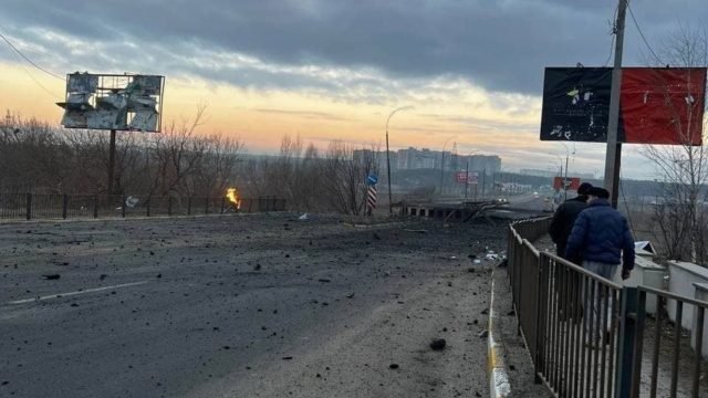 In the Kiev region, the Armed Forces of Ukraine stopped the enemy forces at the turn of the Teterev River: the bridge was destroyed