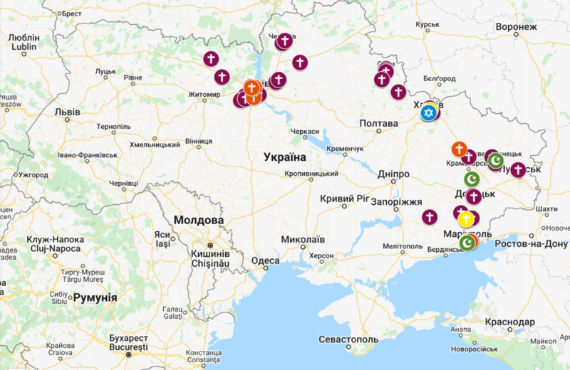 Two churches a day: Russians destroy Ukrainian churches and spiritual buildings – photos of destruction