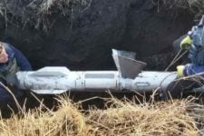 In Bila Tserkva, pyrotechnicians destroyed an R-27 rocket