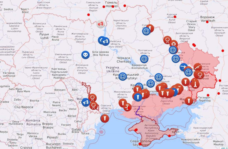 Russian missiles arrived in Vasilievka: the occupiers lie that it is the Armed Forces of Ukraine