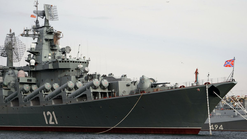 В Nikolaev has a copy of the cruiser "Moskva" – this is the cruiser "Ukraine"