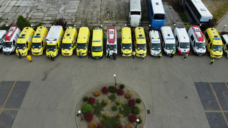 ASBIS transferred to Ukraine 10 more ambulances