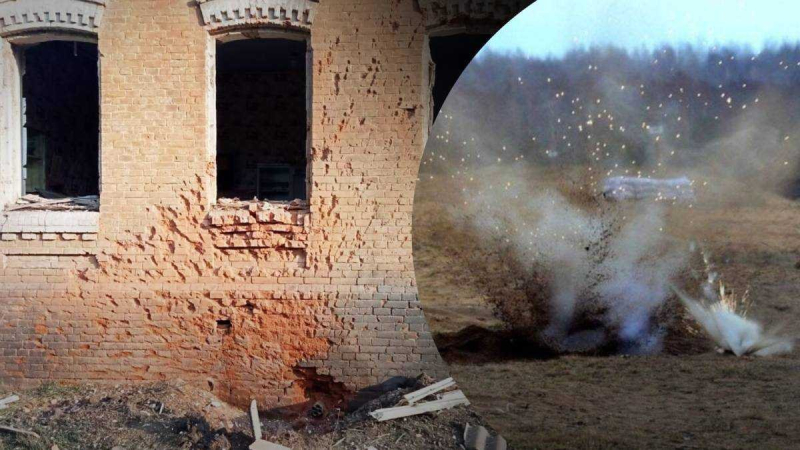 The Sumy region was shelled from Russia again: almost 20 explosions were heard