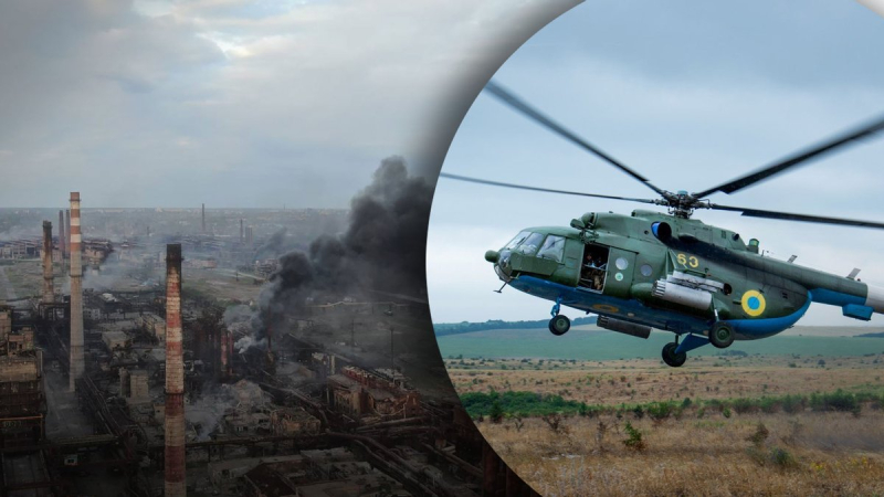 Several Mi-8 helicopters replenished supplies for the defenders of Azovstal, – Budanov