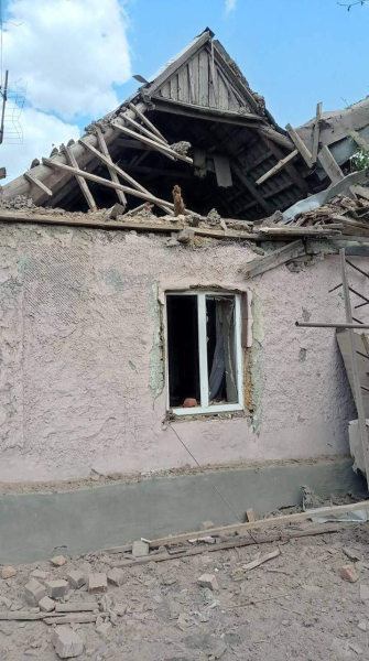 Occupiers hit a kindergarten, a church and houses in the Krivoy Rog region with artillery