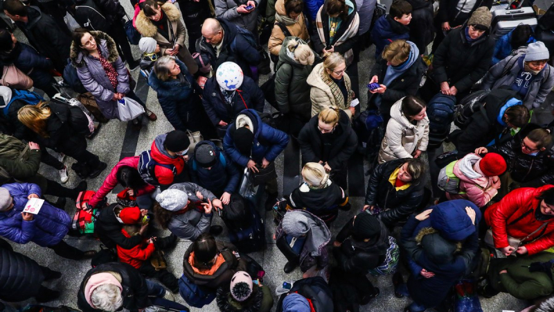 The UN has counted a record number of refugees in the world – more than 100 million