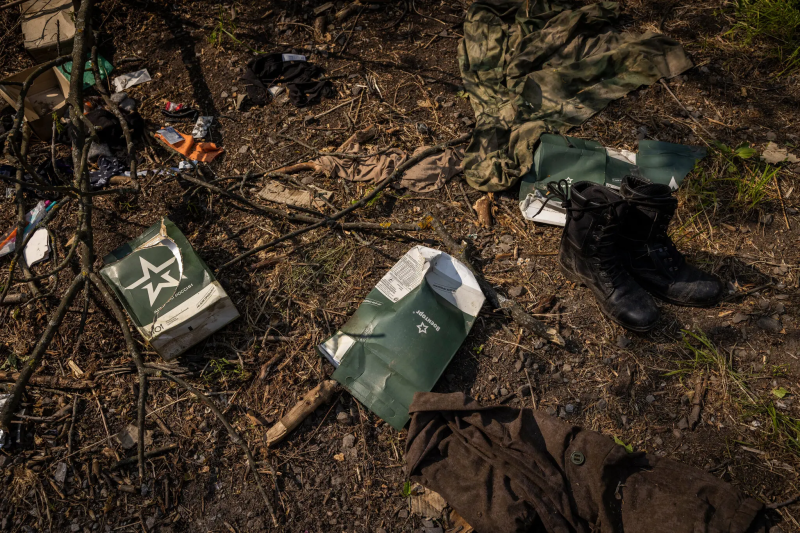 The crossing in Belogorovka became the grave of 400 Russians: The New York Times showed eloquent photos 