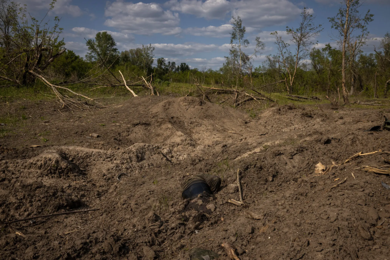 The crossing at Belogorovka became the grave of 400 Russians: The The New York Times showed eloquent photos